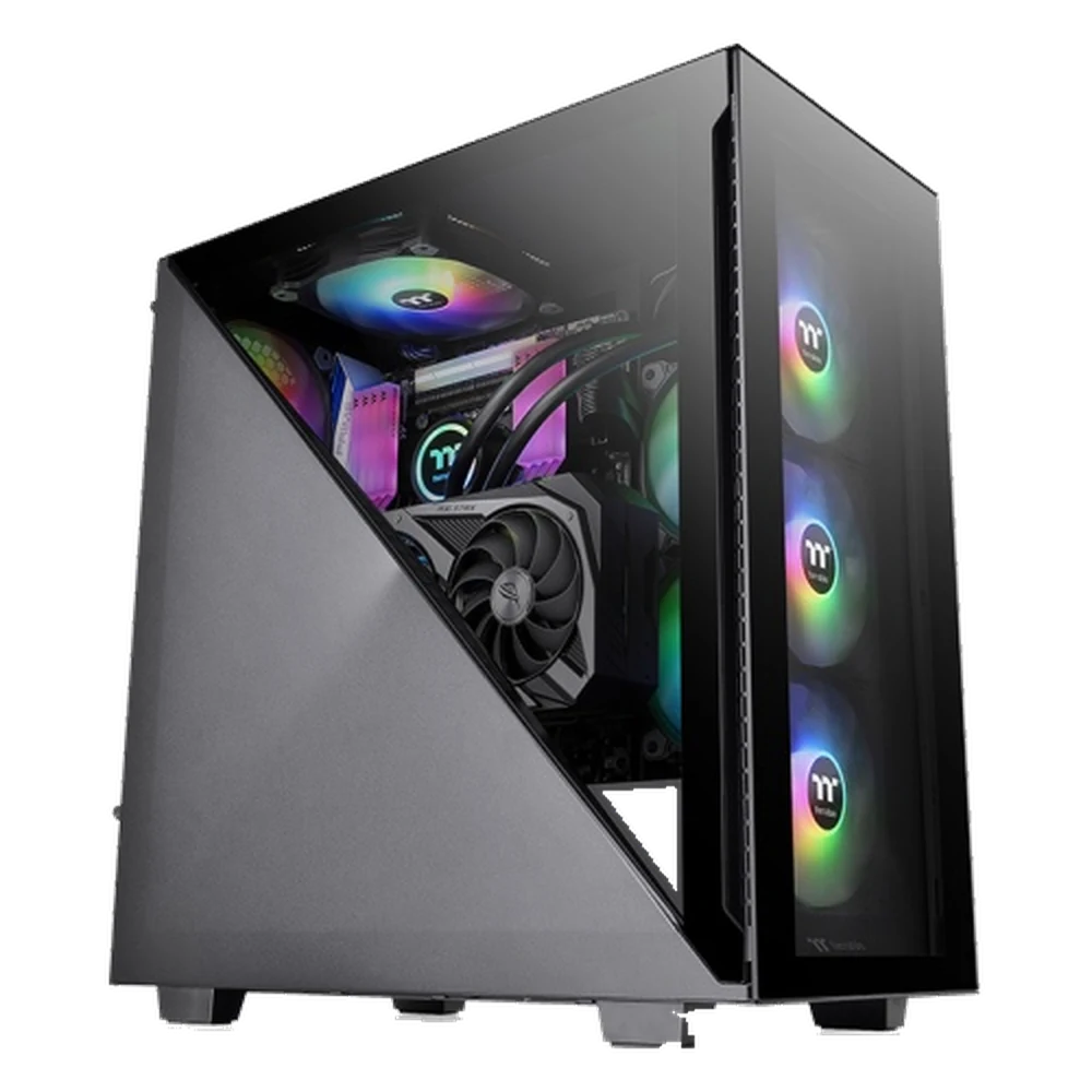 Thermaltake Divider 300 TG ARGB Black