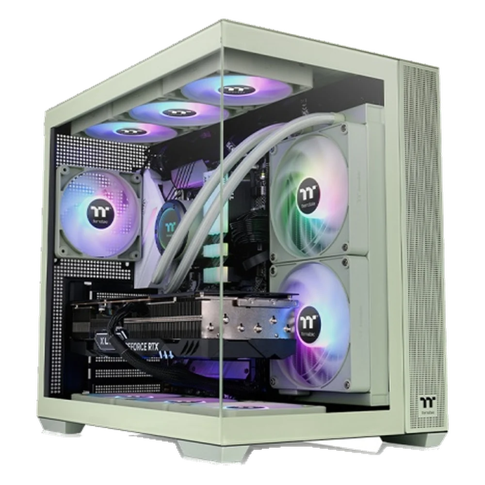 Thermaltake View 380 TG ARGB Matcha Green