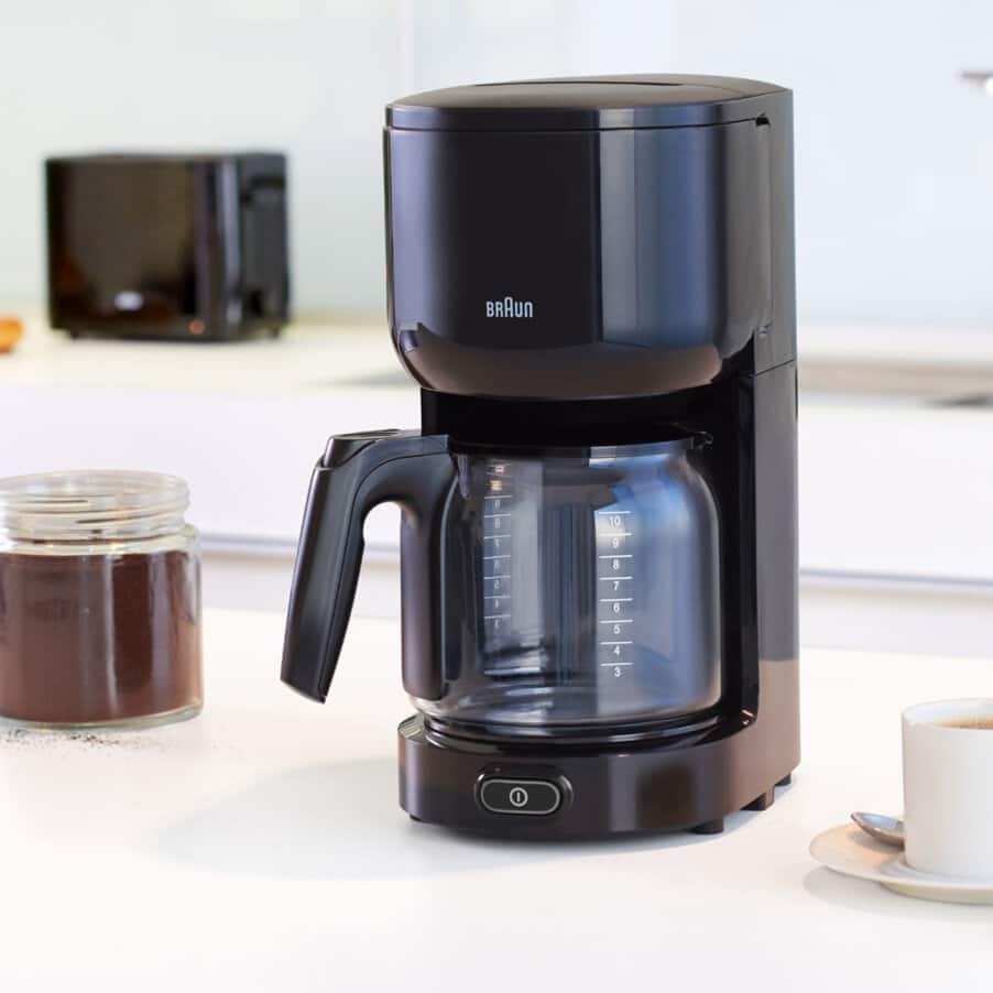 Кофеварка капельная BRAUN KF3100BK