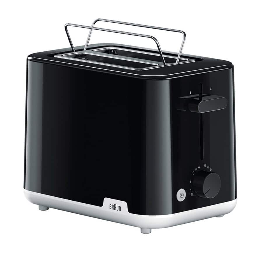 Тостер BRAUN HT1010BK/WH