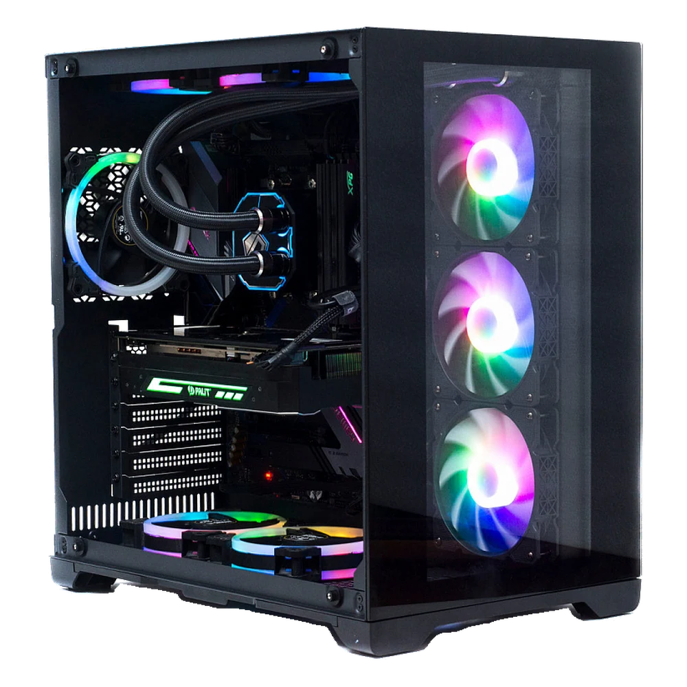 PowerCase Vision ATX WJ33 + PG1000 Black