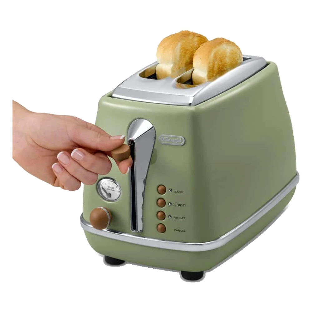 Тостер De'Longhi CTOV2103 (зелёный)