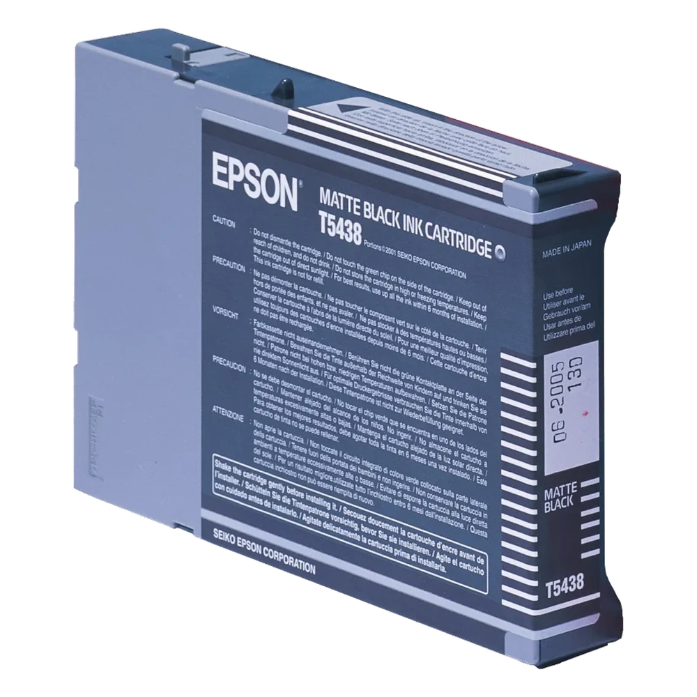 Epson C13T543800 — матовый черный картридж 110 мл