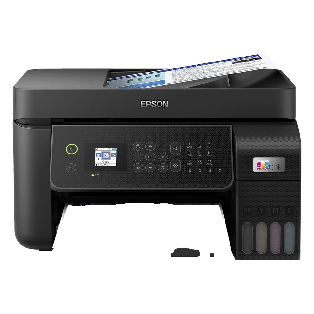 Epson L5290 — струйное МФУ с СНПЧ, Wi-Fi, ADF и факсом