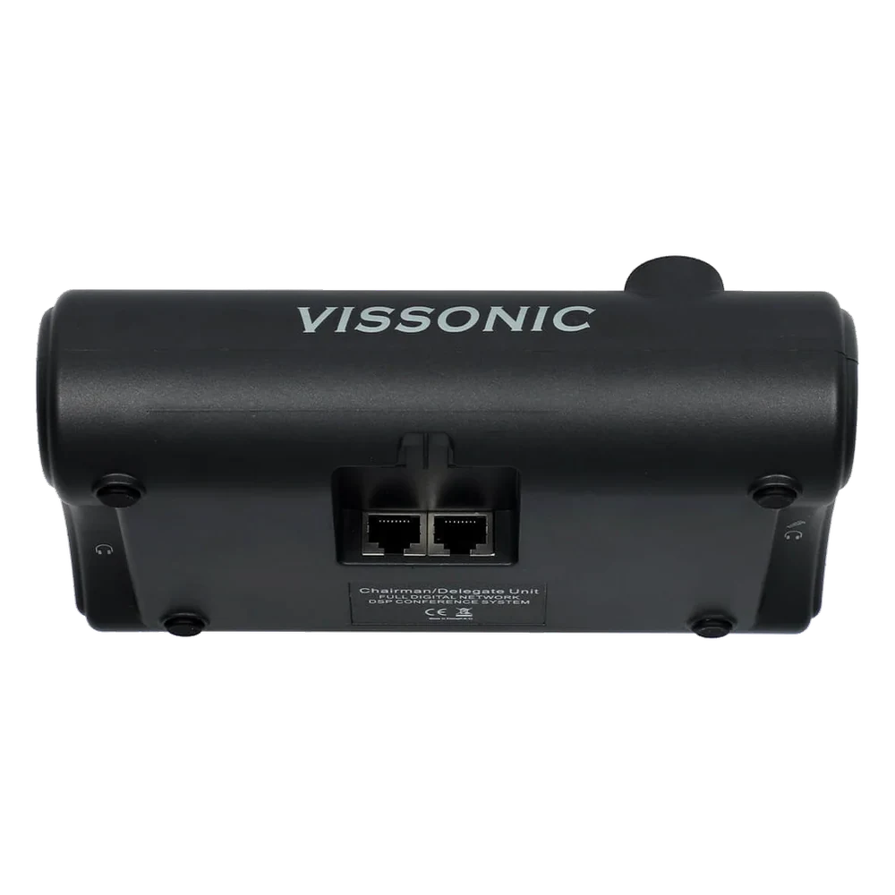 Vissonic VIS-DCD-T — проводной пульт делегата с OLED-дисплеем