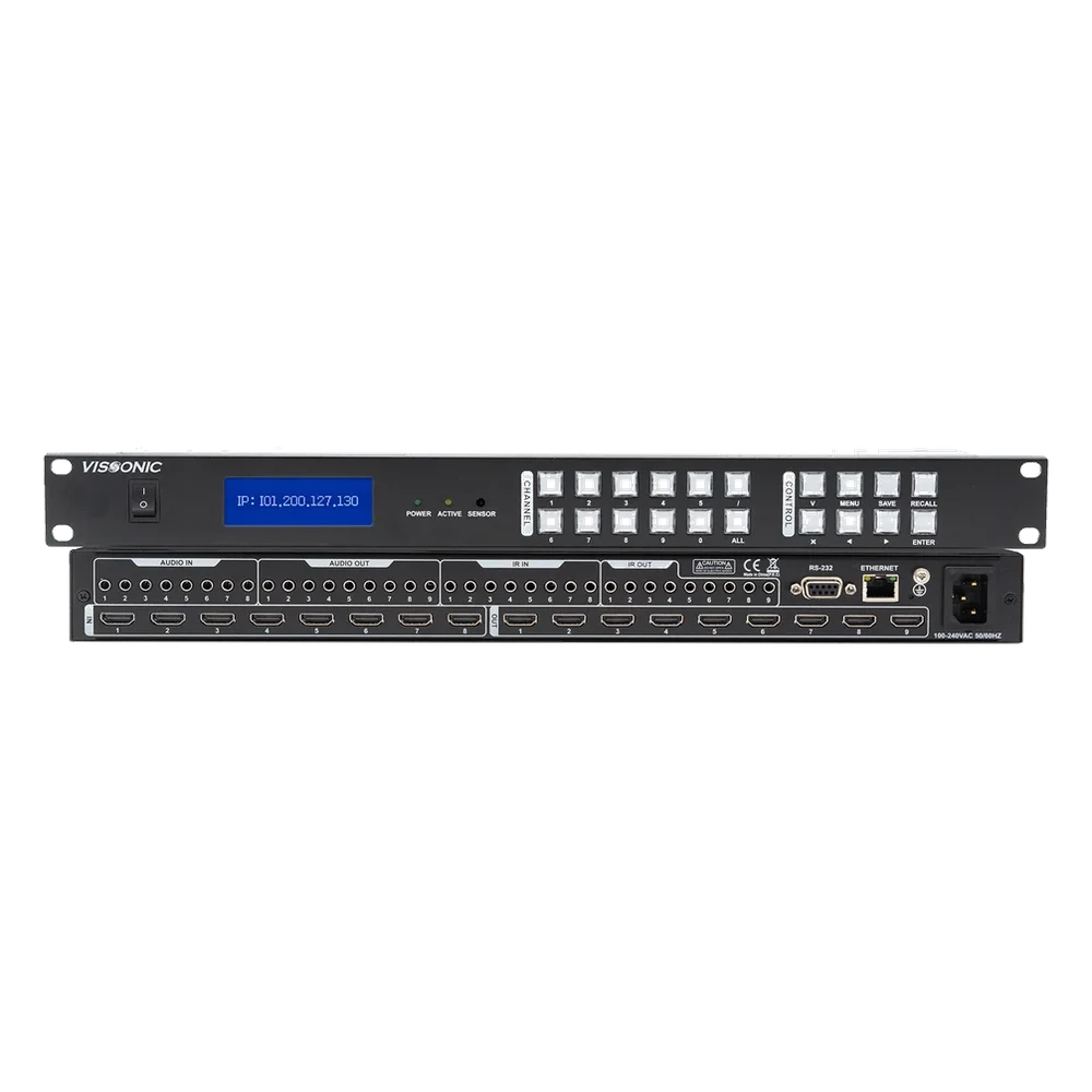 Vissonic VIS-UHD0809-VW — процессор для видеостены