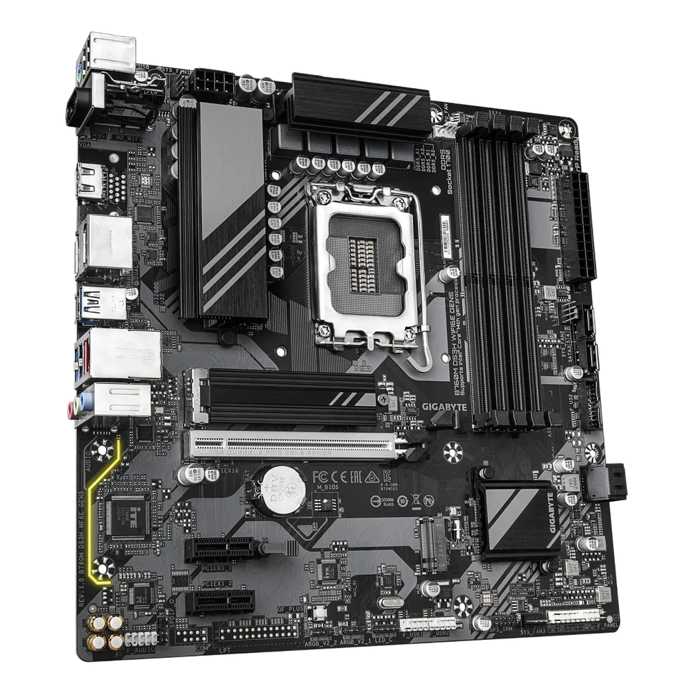 Материнская плата Gigabyte B760M DS3H WF6E GEN5 DDR5