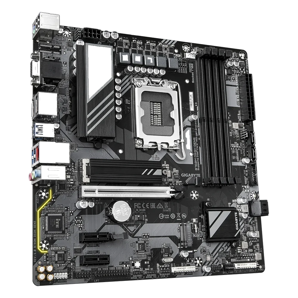Материнская плата Gigabyte B760M DS3H GEN5 DDR5