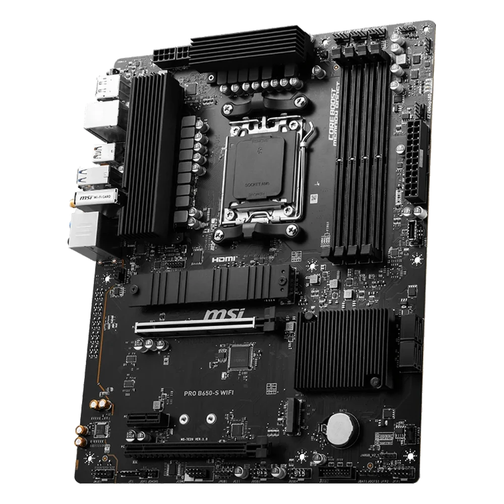 Материнская плата MSI AMD AM5 PRO B650-S WIFI DDR5