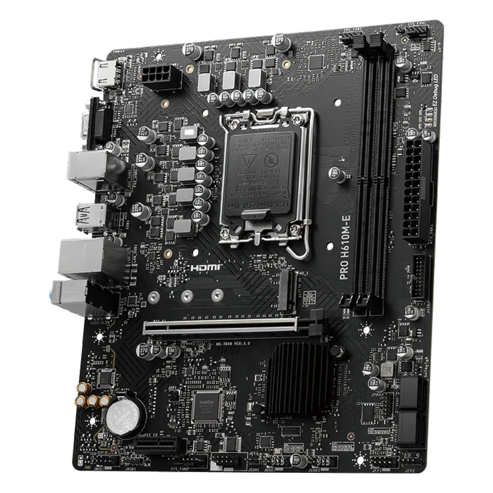 Материнская плата MSI PRO H610M-E DDR5