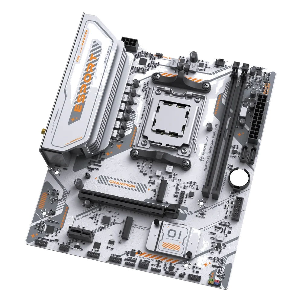 Материнская плата Maxsun AMD AM5 eSport B650M WIFI6 ICE DDR5