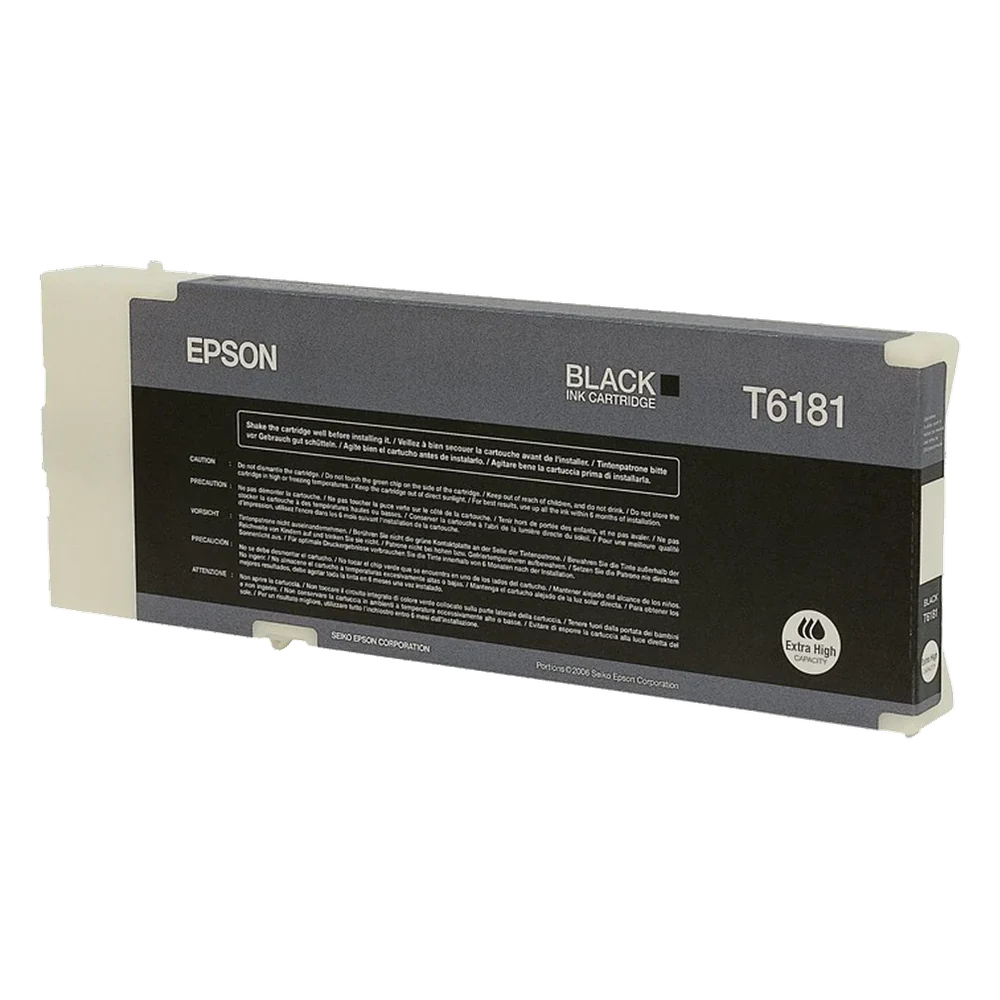 Epson C13T618100 — черный картридж экстраповышенной емкости для B-500DN