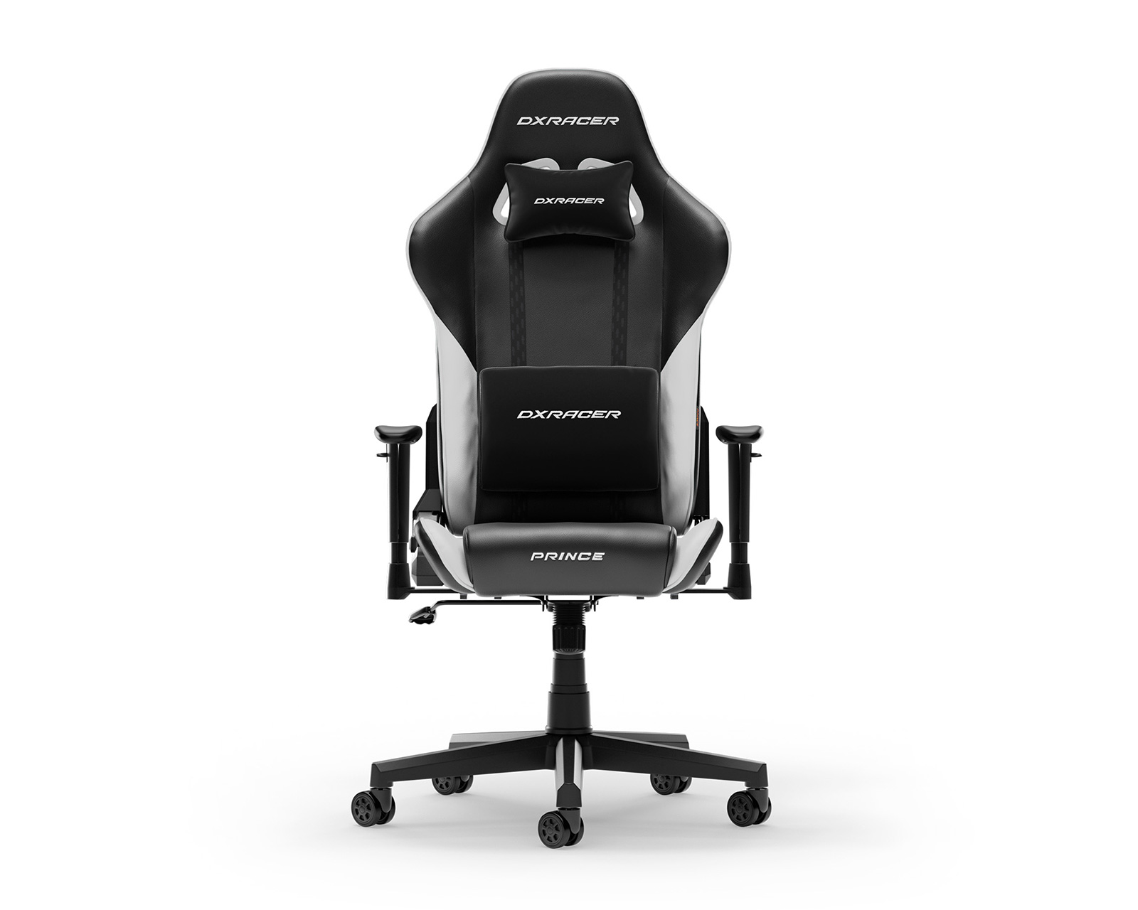 DXRacer Black and White Prince Chair