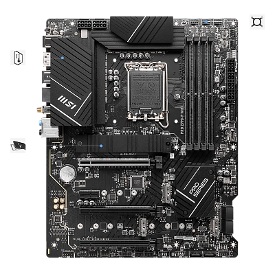 Материнская плата MSI PRO Z790-P WIFI DDR5
