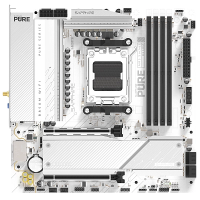 Материнская плата SAPPHIRE AMD AM5 PURE B850M WIFI DDR5